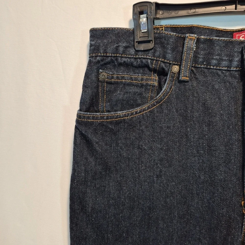 Chaps Denim Mens 32x30 Straight Jeans Quiet‎ Luxury Classic Americana Rugged